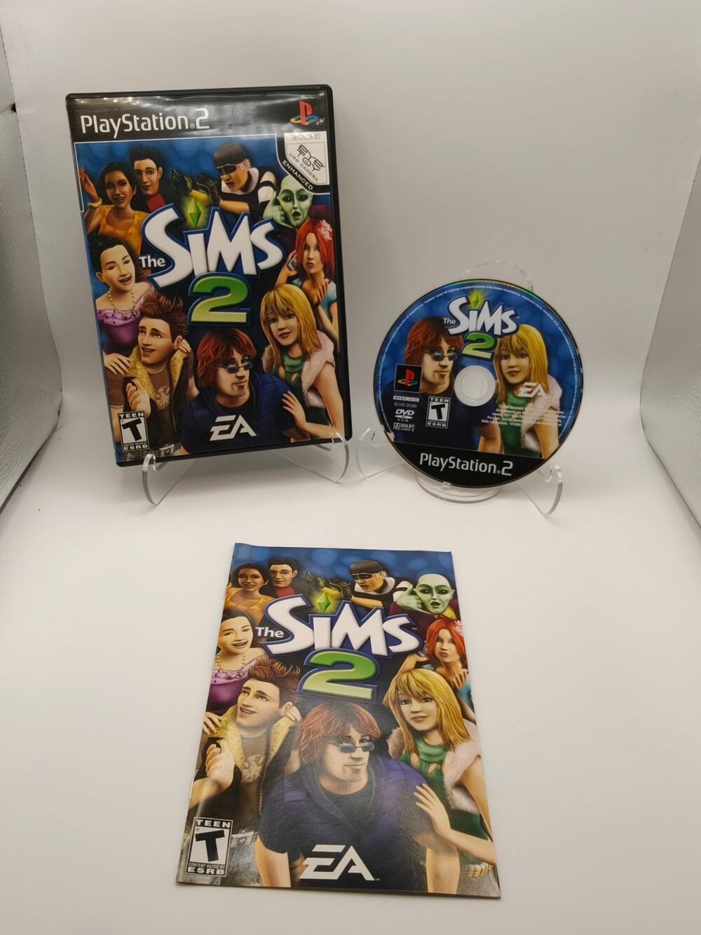 The Sims 2 PS2 CIB Complete EA Life Simulation Tested